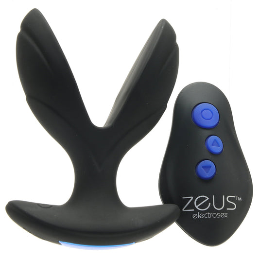 Zeus Electro-Spread Vibrating E-Stim Butt Plug — Heaven Boutique Toronto 1