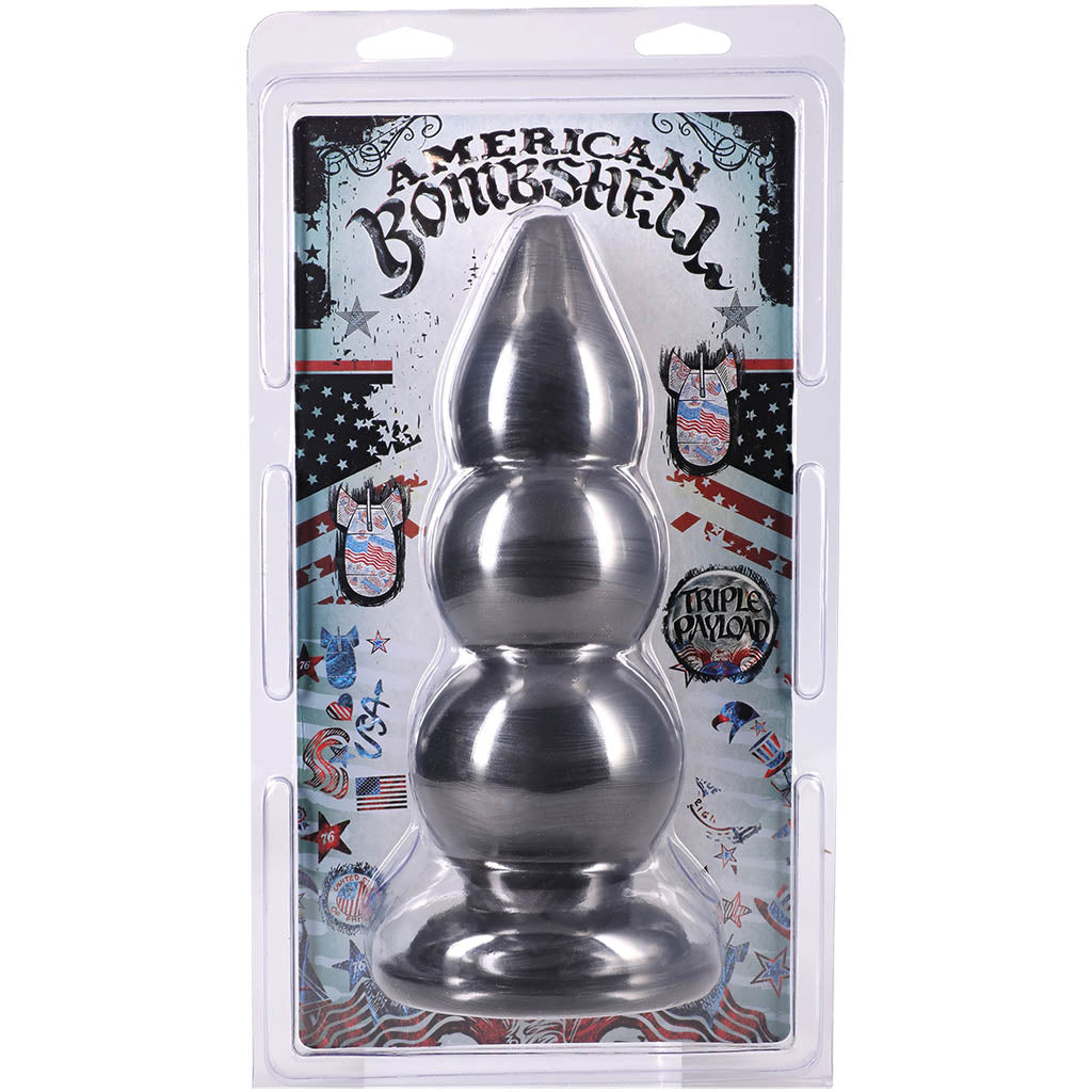 American Bombshell Triple Payload Butt Plug — Heaven Boutique Toronto 9